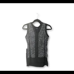 women's black blouse